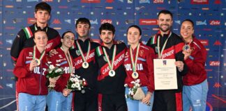 Fiamme Oro e Carabinieri vincono gli Scudetti del fioretto a squadre