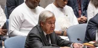 Guterres “Condanna per escalation militare in Medio Oriente”