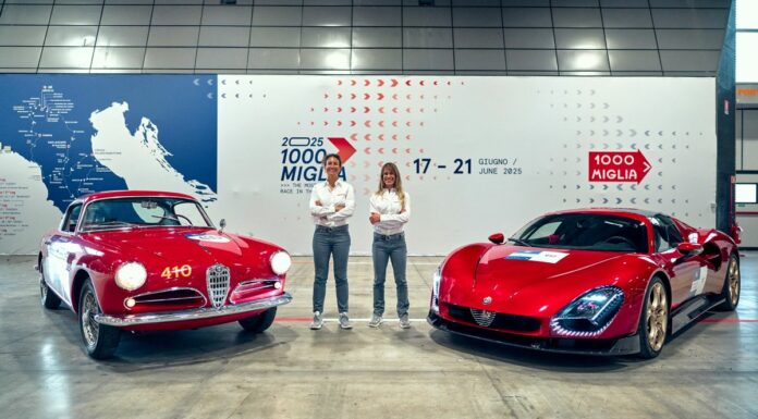 Al via la 1000 Miglia di Alfa Romeo e Luna Rossa