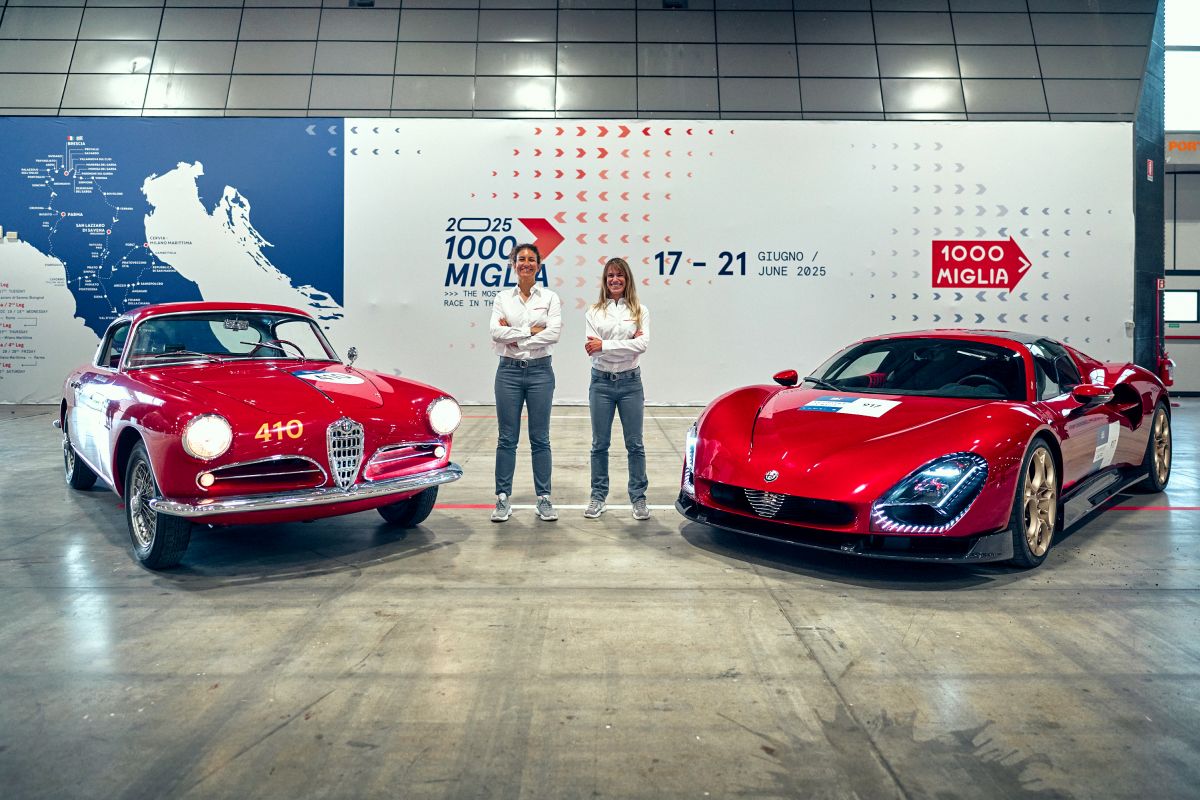 Al via la 1000 Miglia di Alfa Romeo e Luna Rossa
