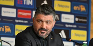 Il Ct Gattuso fa visita all’Inter accompagnato da Buffon e Bonucci