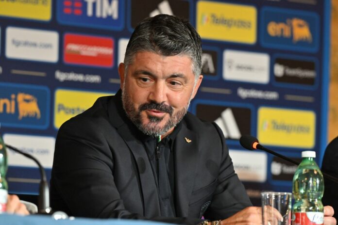 Italia: New Italy Manager Gennaro Gattuso Press Conference 2025