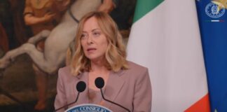 Iran, Meloni “L’Italia continuerà a impegnarsi per tavolo negoziale”