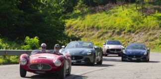 Alla 1000 Miglia Maserati celebra la sua storia tra stile e prestazioni