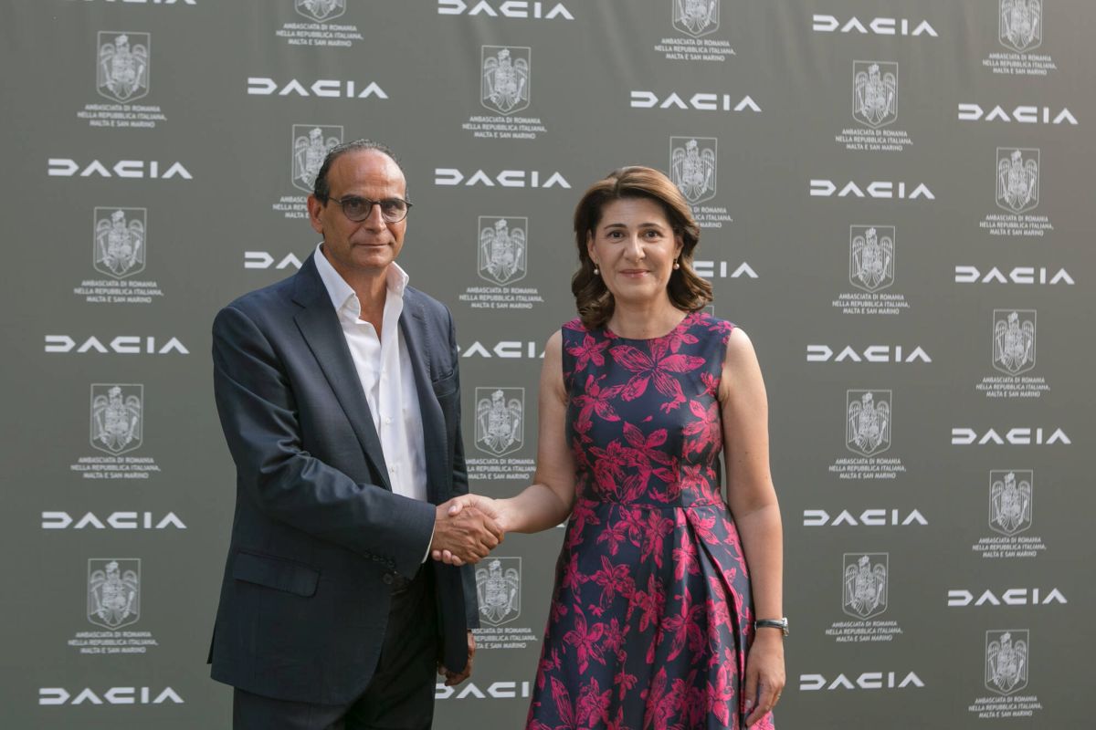 Dacia partner dell’Ambasciata di Romania in Italia