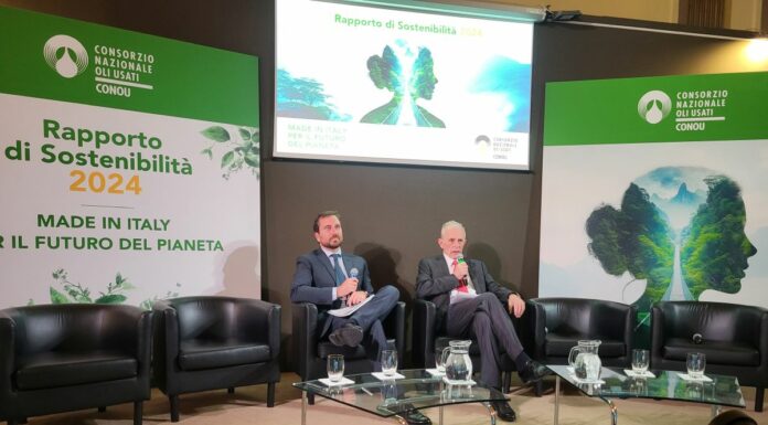 Oli minerali usati, Conou “Italia batte Europa 98%-61%”