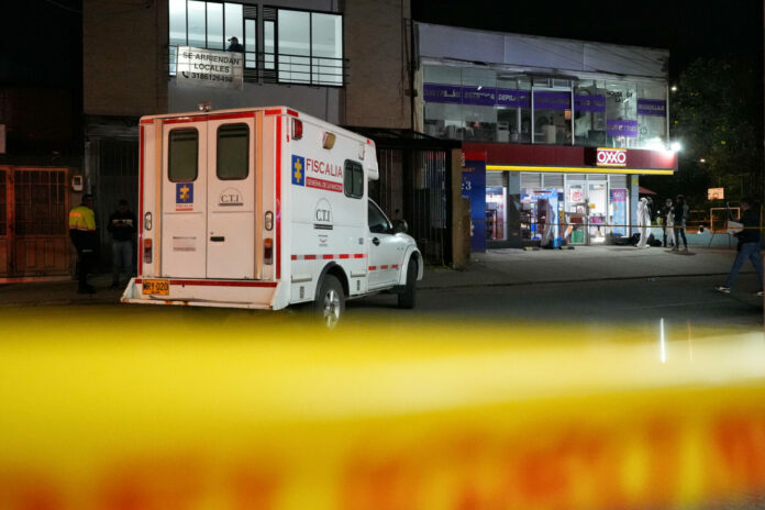 Miguel Uribe colpito da un proiettile