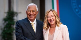 Meloni incontra il presidente del Consiglio Europeo Costa, focus su sicurezza e difesa