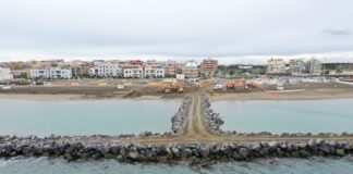 Ostia, Ghera “Terminata la prima fase degli interventi per l’erosione costiera”