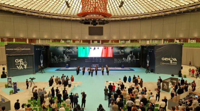 Inaugurati gli Europei di Genova, spettacolo al Palasport