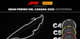 La Pirelli porta in Canada le tre mescole più morbide: C4, C5 e C6
