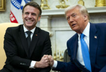 Macron incontra Trump a New York: “Avviare al più presto un negoziato serio sulle condizioni per la pace tra Ucraina e Russia”