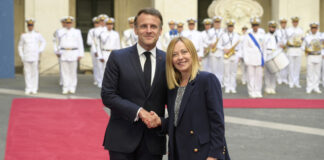 Concluso il bilaterale Meloni-Macron “Impegno comune per un’Europa sovrana”