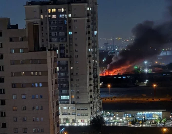 Israel Launches Strikes On Iran Over Nuclear Program Threat, Tehran - 13 Jun 2025