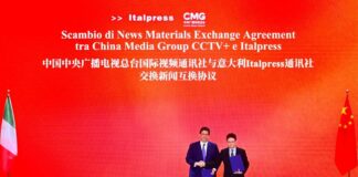 Editoria, siglato a Roma l’accordo tra Italpress e la cinese CCTV+