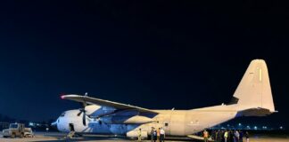 Gaza, atterrato a Linate il volo con il piccolo Adam e altri civili palestinesi