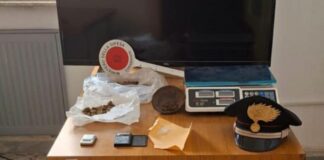 Sorpreso con 9kg di marijuana, 43enne arrestato in Sardegna