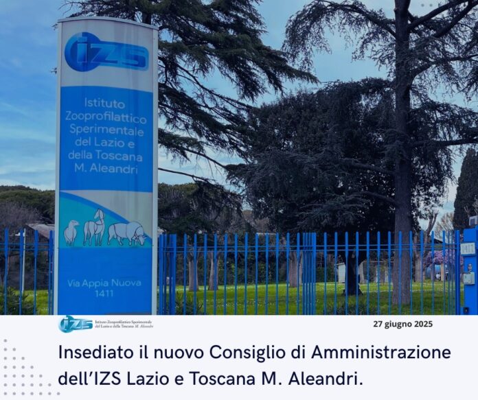 Nuovo Consiglio Amministrazione ISZ Lazio e Toscana