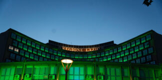 La Regione Lazio si illumina di verde per la giornata mondiale dell’ambiente