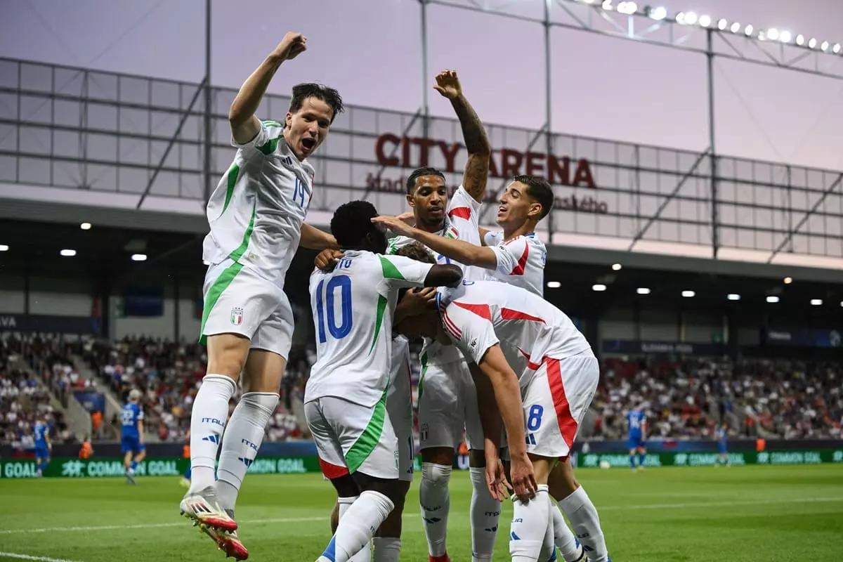 L’Italia stacca il pass per i quarti di Euro U21, un gol di Casadei piega la Slovacchia