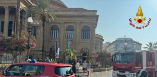 Principio d’incendio nel bar del Teatro Massimo di Palermo, nessun ferito