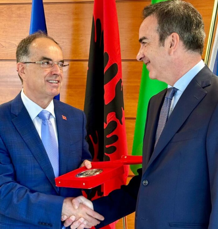 Bajram Begaj e Roberto Occhiuto