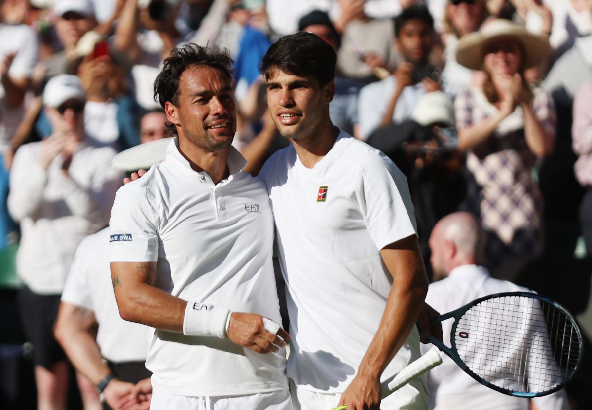 A Wimbledon Fognini sfiora l’impresa con Alcaraz, out Berrettini A Wimbledon Fognini sfiora l’impresa con Alcaraz, out Berrettini