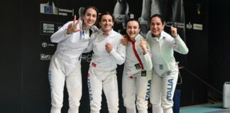 L’Italia del fioretto maschile è campione d’Europa a Genova, bronzo per le donne
