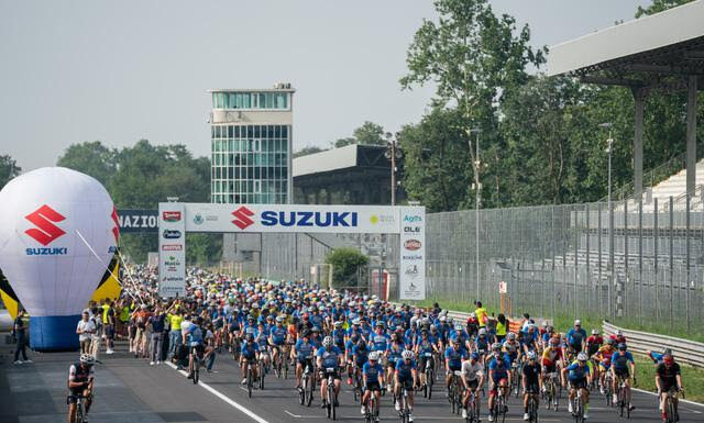 Si chiude il Suzuki Bike Day, oltre 2500 ciclisti all’autodromo di Monza