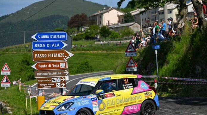 Dominio Varesco-Bottega nel 4° round della Rally Cup a Verona