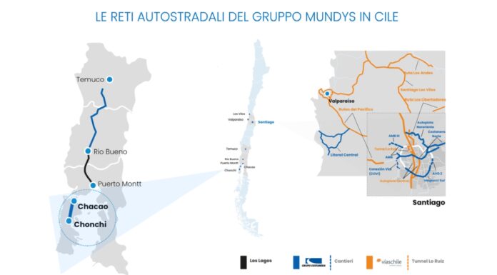 Mundys cresce in Cile, a Costanera tratta Chacao-Chonchi della Ruta 5