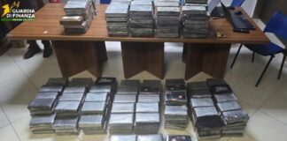 Reggio Calabria, sequestrati dalla Gdf 417 chilogrammi di cocaina