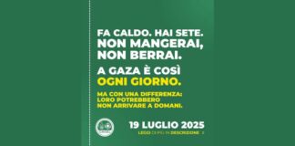CNGEI, il 19 luglio gli scout digiunano per Gaza