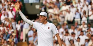 Sinner batte Shelton e vola in semifinale a Wimbledon