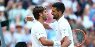 A Wimbledon Cobolli ko contro Djokovic, ora Nole sfida Sinner