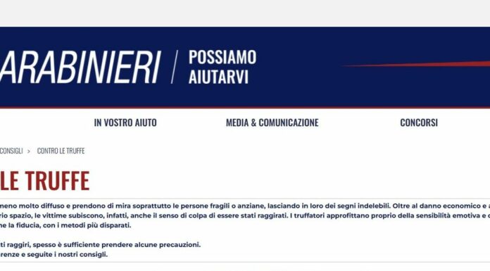 Arma Carabinieri e Intesa Sanpaolo insieme contro le truffe finanziarie