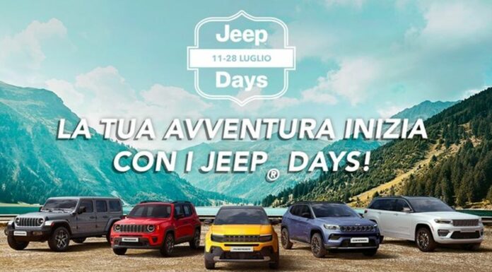 Tornano i “Jeep Days”
