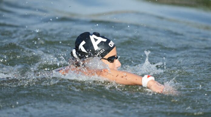 Taddeucci argento mondiale nella 10 km in acque libere
