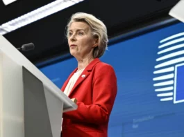 Ucraina, von der Leyen “Proposta Usa è un punto di partenza, vogliamo una pace giusta” / Video