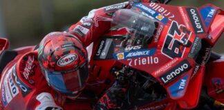 Bagnaia in pole in Repubblica Ceca davanti a Marc Marquez