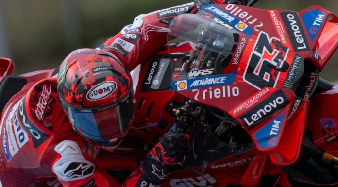 Bagnaia in pole in Repubblica Ceca davanti a Marc Marquez