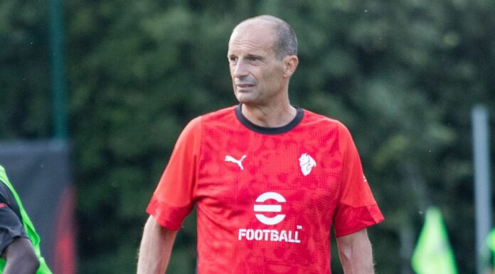 Allegri “L’obiettivo del Milan è tornare in Champions”