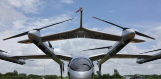 Da una startup cinese un velivolo elettrico a decollo verticale