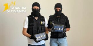 Sequestrati a Catania 24 kg di cocaina, arrestato un corriere