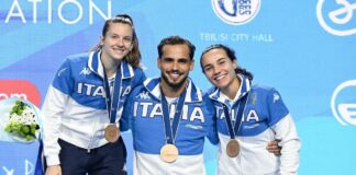 Italscherma rompe il ghiaccio, primi tre bronzi ai Mondiali di Tbilisi