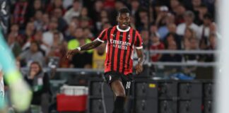 Poker del Milan al Liverpool, Leao gol e dedica a Diogo Jota