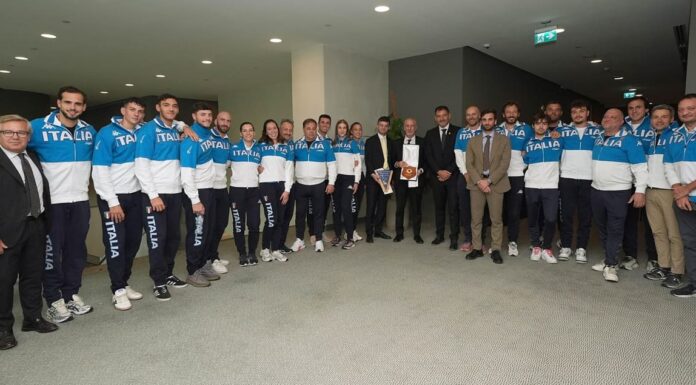 Mondiali in Georgia, gli azzurri incontrano l’Ambasciatore d’Italia a Tbilisi D’Antuono