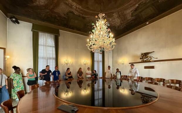 Venezia, l’assessore Venturini accoglie i giovani dell’Anffas