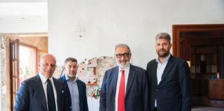 Rocca posa la prima pietra della Casa della Comunità di Cesano