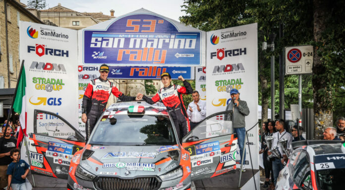Giovanni Trentin a diciotto anni e mezzo vince il Rally di San Marino